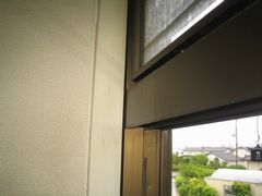 上部レール取り付け前